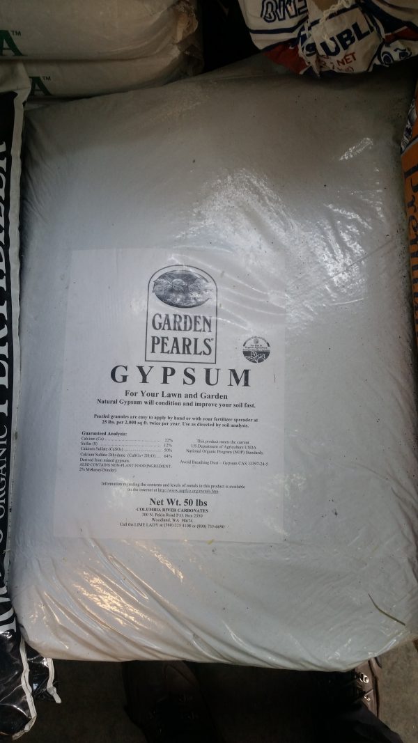 Gypsum 50 lbs